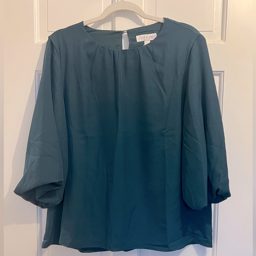NWT She + Sky Blouse